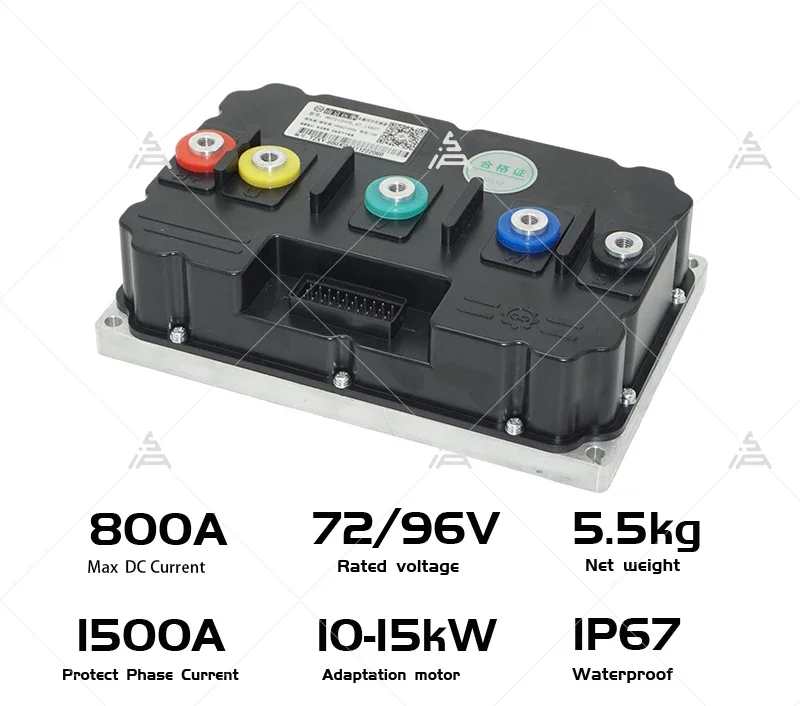 SIAECOSYS FarDriver ND721800 BLDC 800A 10-15kW High Power Electric Motorcycle Controller With Regen Braking For QS Motor