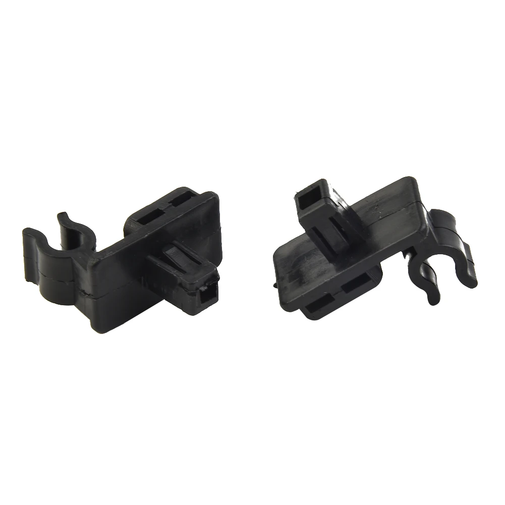 

2pcs Vehicle Hood Prop Rod Clamp Clip Black Plastic For Isuzu TF TFR Trooper For Holden For Vauxhall For Chevrolet Auto Fastener