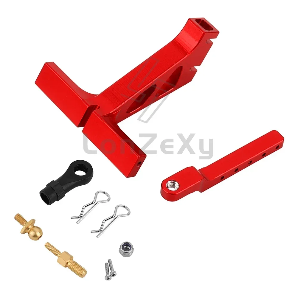 Aluminum Alloy Drop Hitch Receiver for 1/24 RC Crawler Car Axial SCX24 Metal Upgrade Part 5 Colors Options