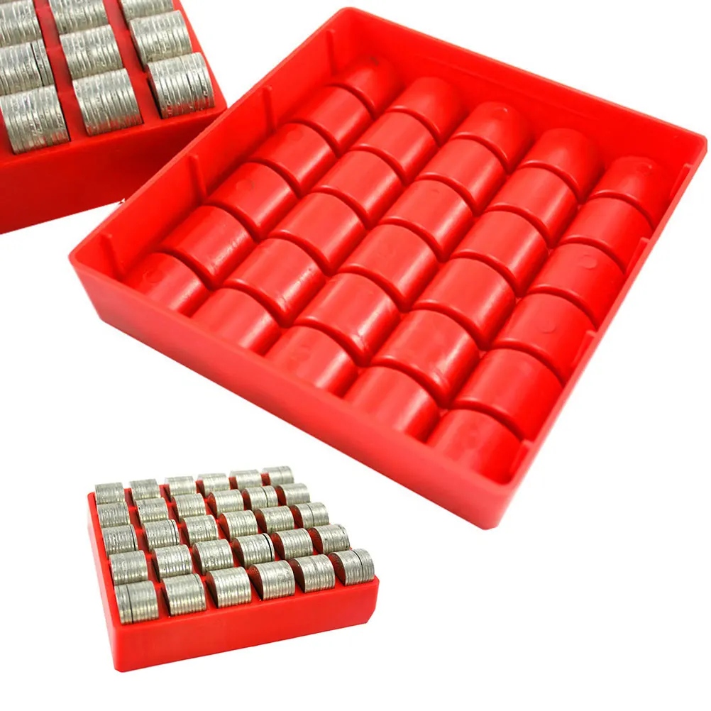 coin storage box coin organizer coin collection box coin container plastic coin container