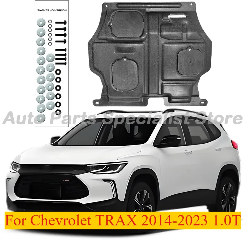 

High Quality Engine Guard Board For Chevrolet TRAX 2014-2023 1.0T Splash Shield Mud Fender Plate Cover Black