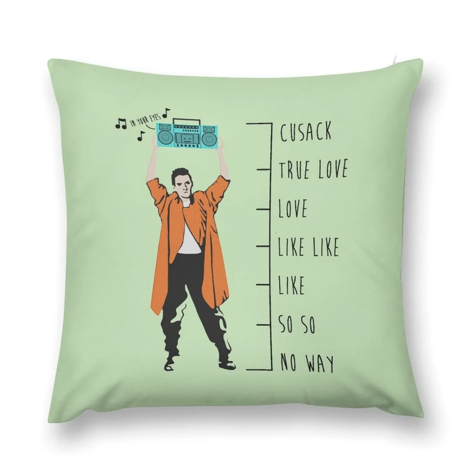 

I Cusack You Throw Pillow autumn pillowcase Sofa Decorative Covers christmas pillowcases pillow