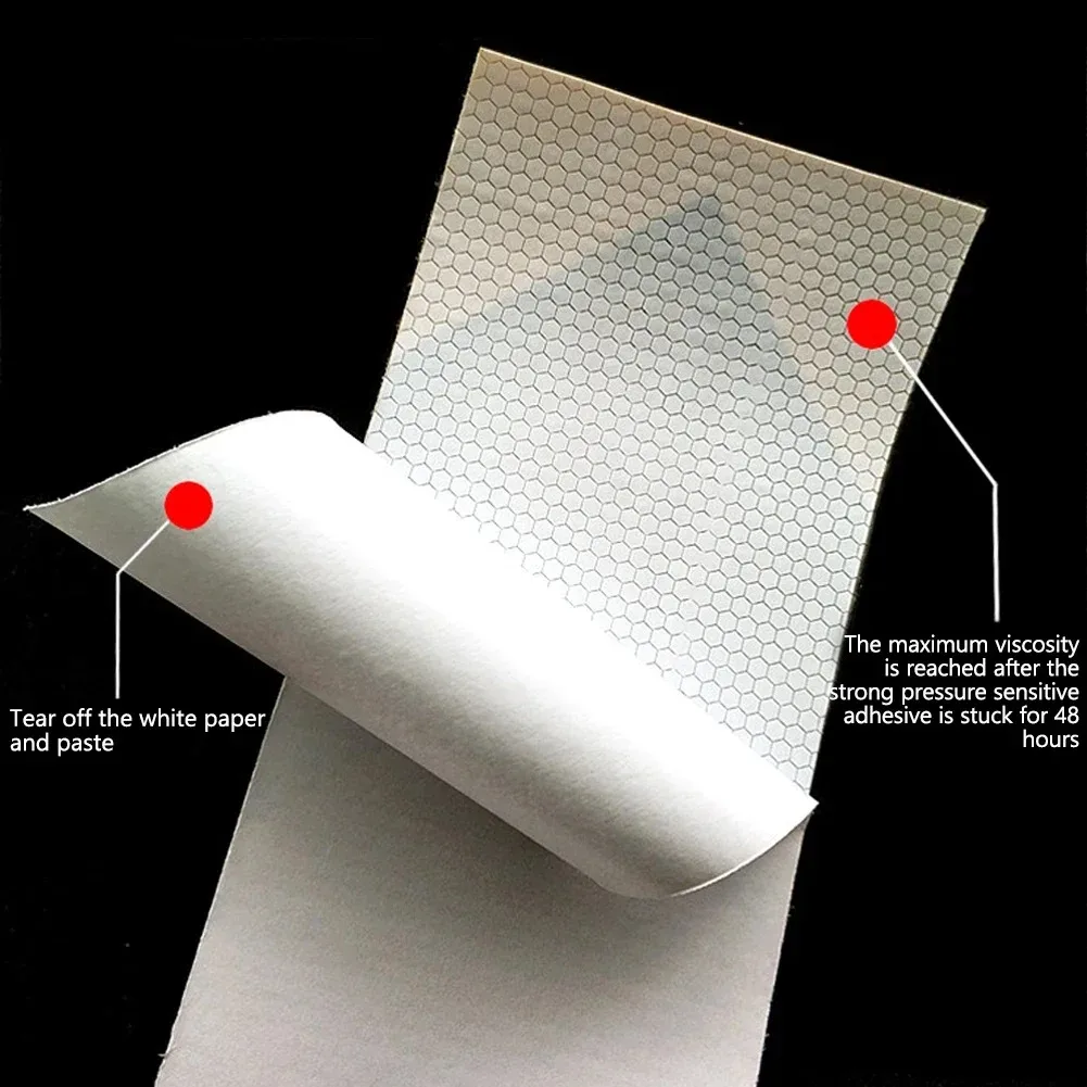 5x100cm Reflective Warning Tapes Motorcycle Car Garage Floor Decor Decals Night Driving Safety Reflector Sticker Tape Film