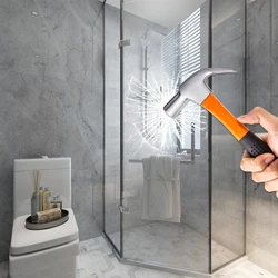 2/4/8mil Safety Window Film Clear Security for Glass Protection Self-Adhesive Anti Shatter Explosion Proof Sticker Bathroom Home