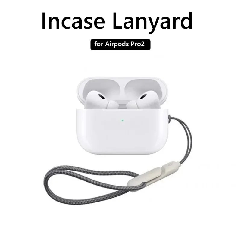 For Airpods Pro 2 Lanyard Clear Case Soft Tpu Airpod Pro 2 Transparent Case Kids Case for Apple Airpods Pro 2 Cover Capa Fundas