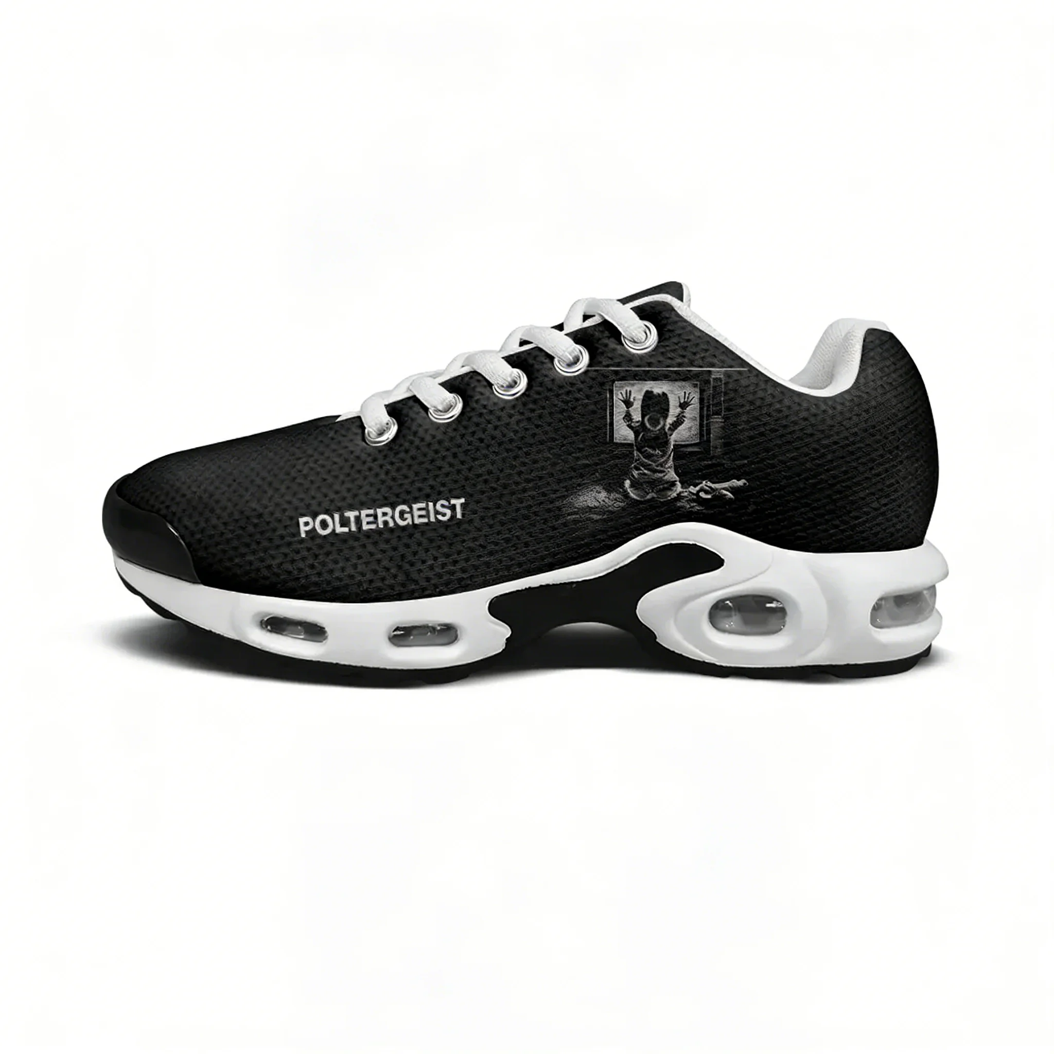 

Poltergeist Lightweight Sports Shoe Tailor-Made Air Cushion Sneakers Mens Womens Teenager Fashion Couple Print Custom Made Shoes