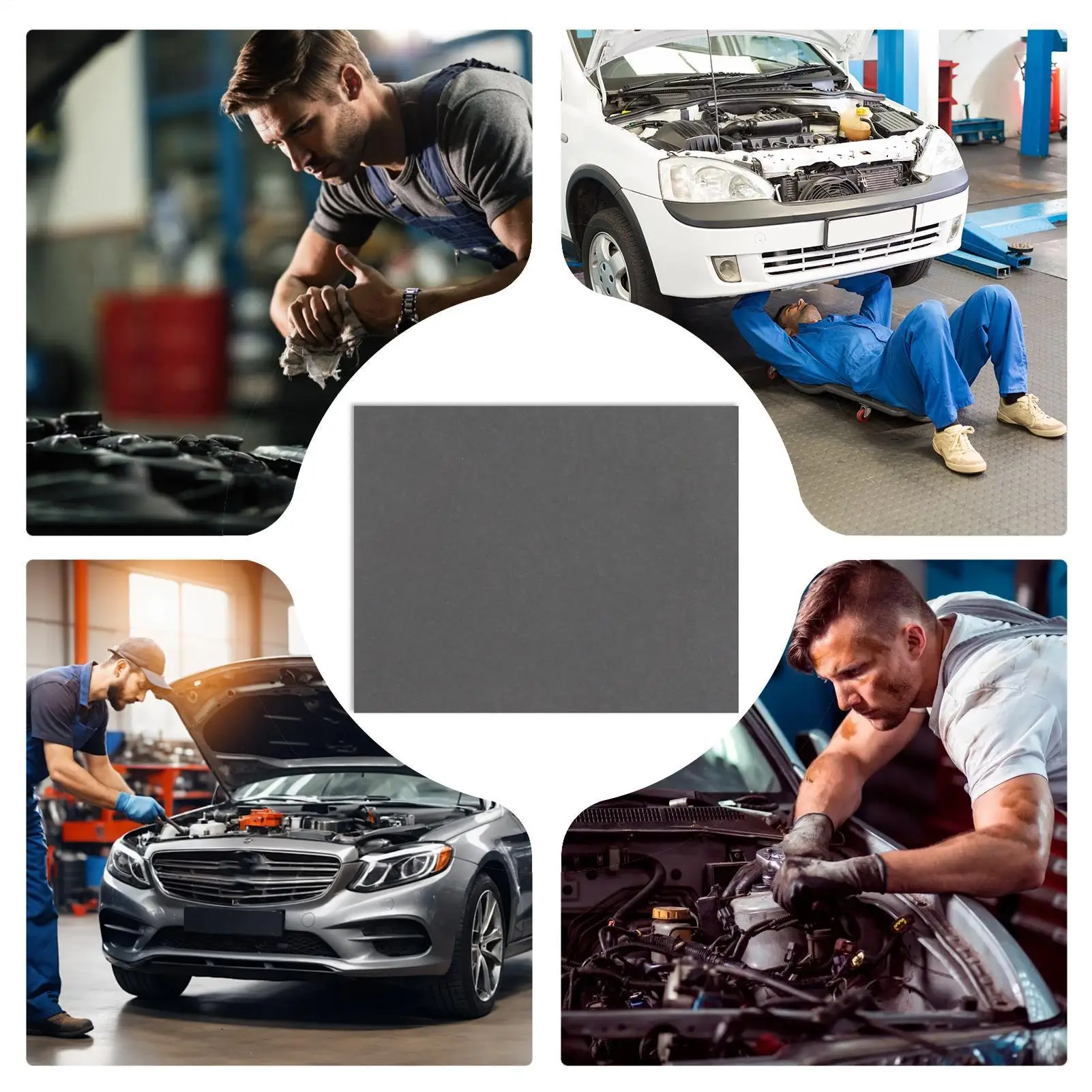 

Exhaust Gasket Material 6 Piece Oil Cooler Gasket Heat-Resistant Sheet 15 X 11.8 Inch For Automotive Car Motor Repair Lawn Mower