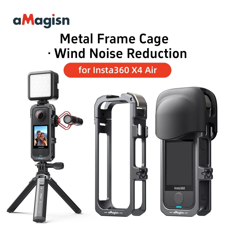 �y�Z�[�����zInsta360 X4 Air�paMagisn���^���N�C�b�N�����[�X�t���[���P�[�W�A�m�C�Y�t�B���^�[�R�b�g���ی�P�[�W�t���J�����g���P�[�X