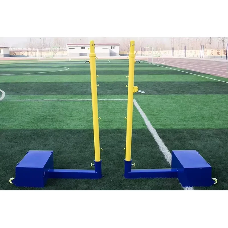 High Quality Movable Adjustable Volleyball Pole Sports Facilities-Competition or Training Court Equipment
