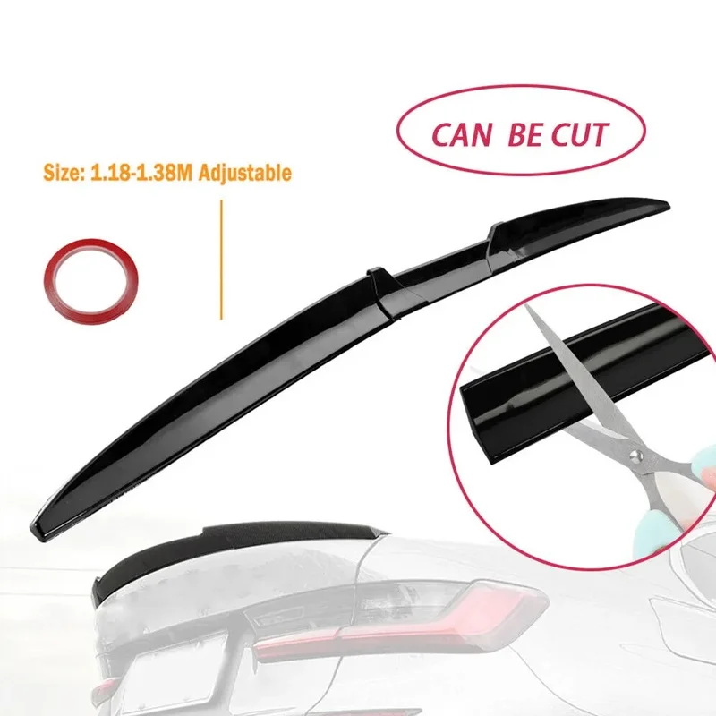 For Renault Clio RS Sport 2006 2007 2008 2009 2010 2011 2012 Car Rear Roof Spoilers Trunk Tail Wing Accessories