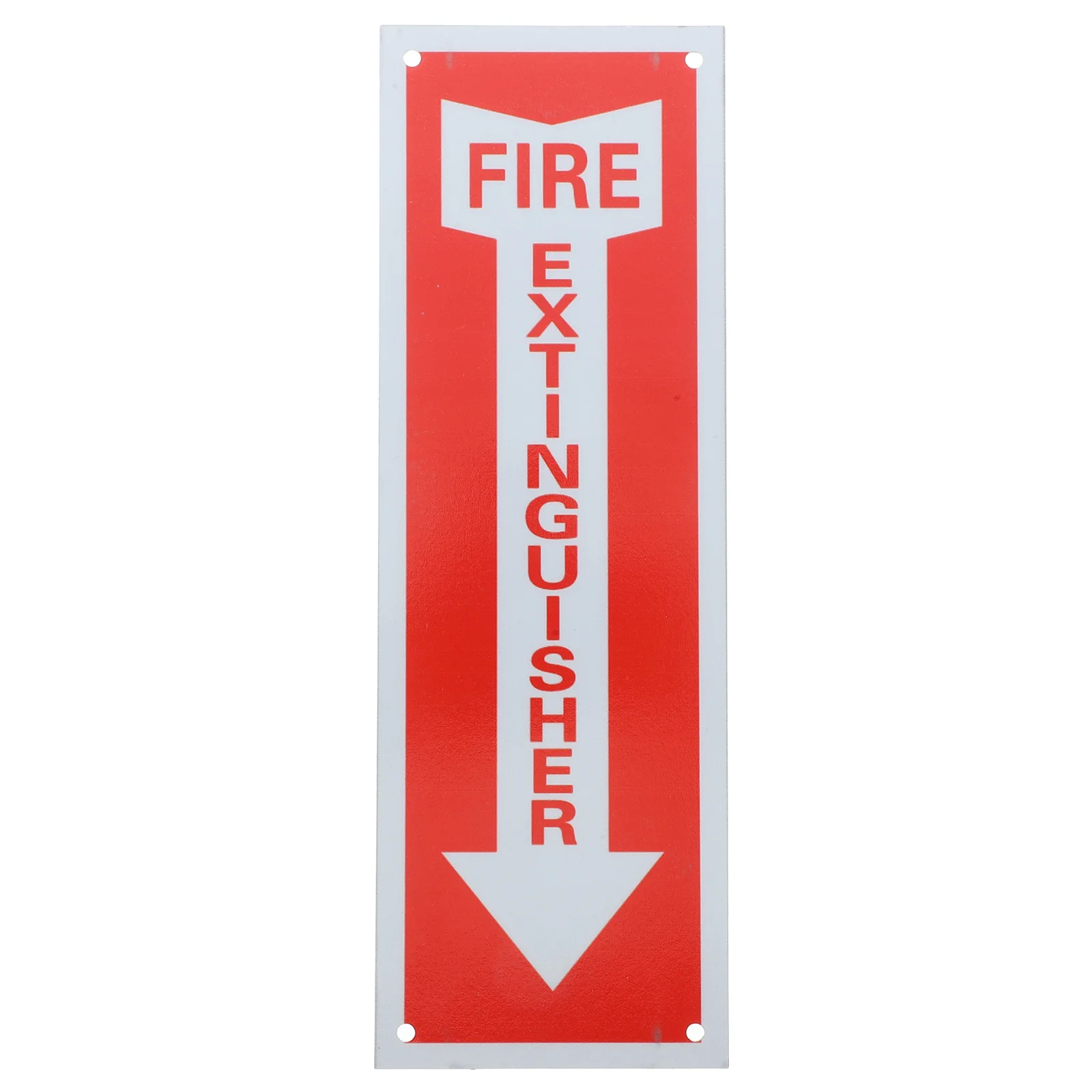 Fire Extinguisher Sign Emblems Metal Alloy Signs for Construction Sits Aluminum Restaurant Office Outdoor