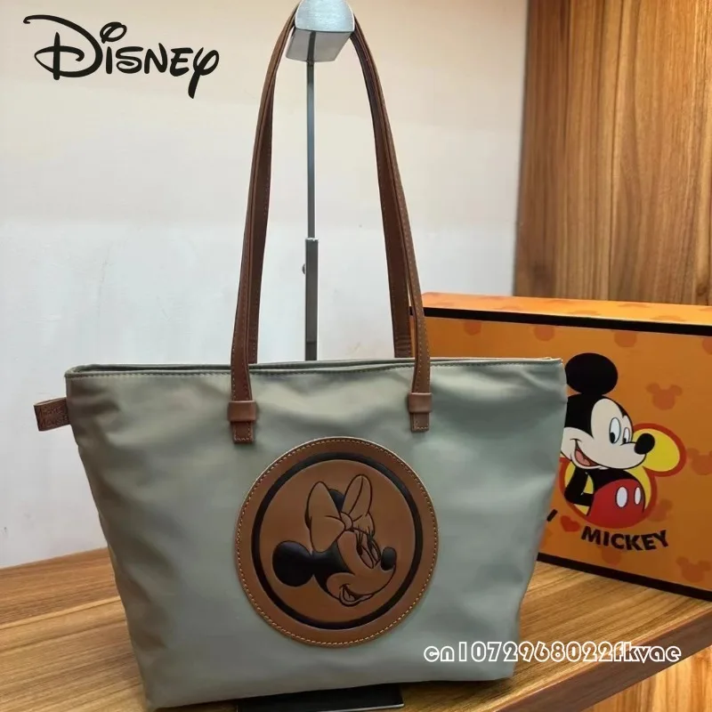 Disney's New Women's Shoulder Bag Is A Fashionable Commuting High-capacity Women's Handbag, Cartoon Casual Women's Shopping Bag