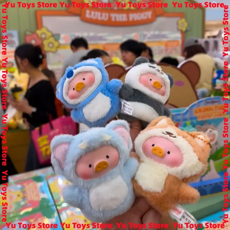 

В наличии Lulu The Piggy Animal Party Puppet Show Series Mystery Box Виниловая кукольная фигурка для лица Модные игрушки Подарок для детей