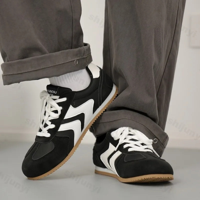 

Fashion Trend Casual Sports Shoes for Men's 2025 New Spring Comofrtable Versatile Low Top Shoes Non Slip Color Blocked Sneakers