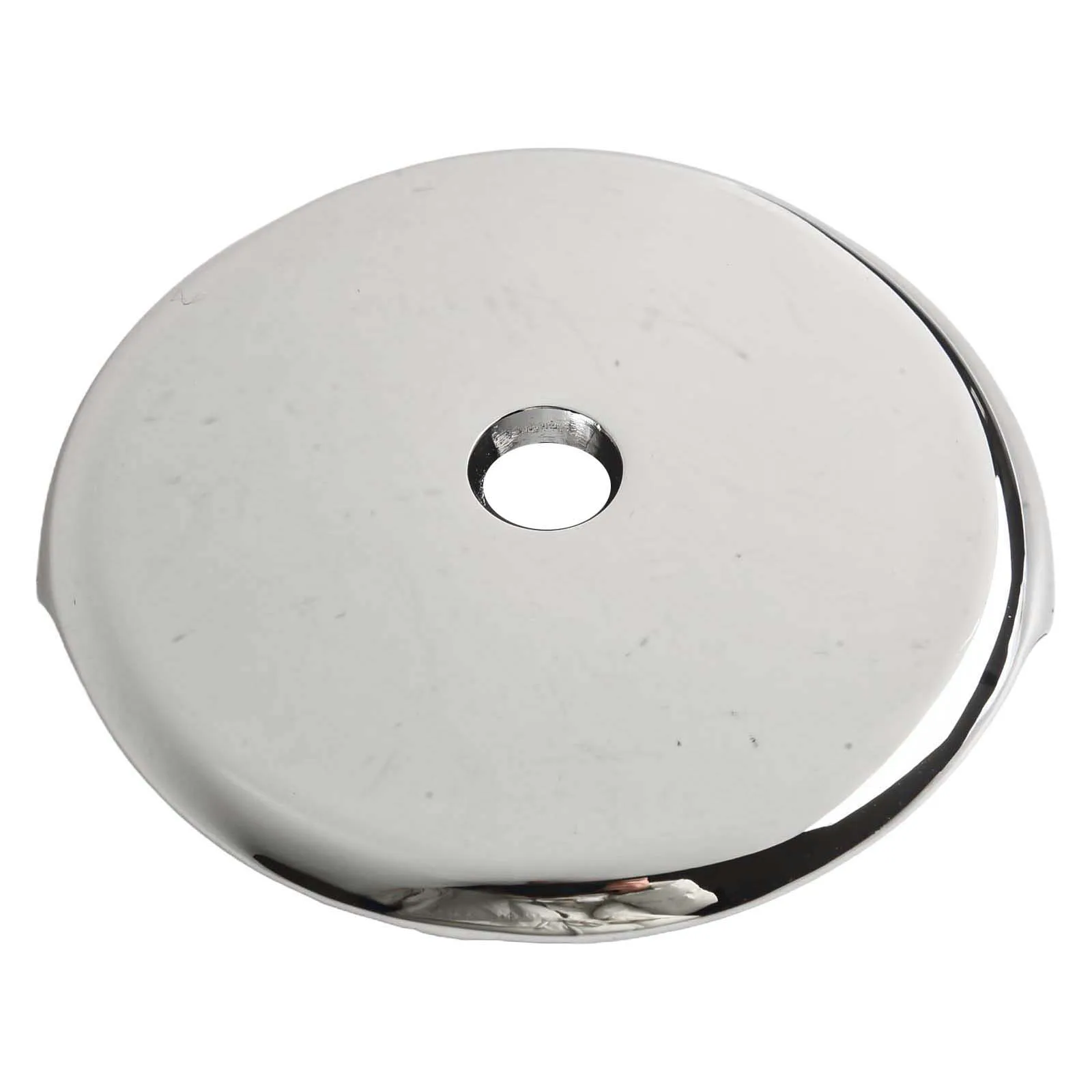 Single Hole Bathtub Drain Overflow Panel With 3 Screws Drain Overflow Panel Bathroom Accessories Round Plastic Kitchen