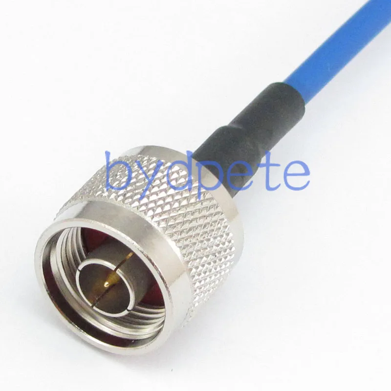 N Male to RP-SMA Male Right Angle 90Degree RG402 Semi Rigid Flexible Coaxial Cable Low Loss RF 50ohms Coax Koaxial Kable