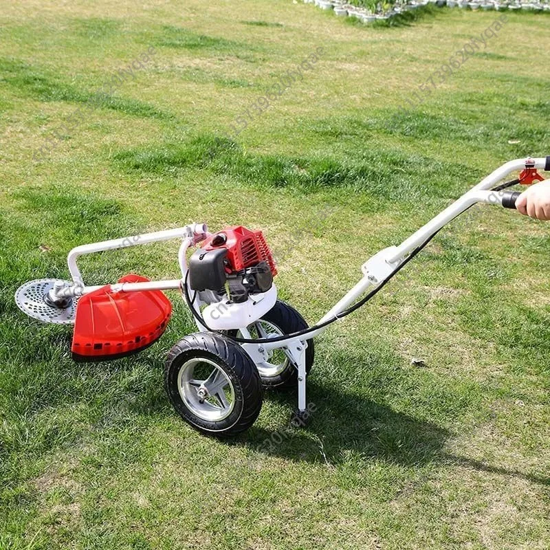 Factory hand-push lawn mower Multifunctional hand-push brush cutter Four-stroke small lawn mower Household