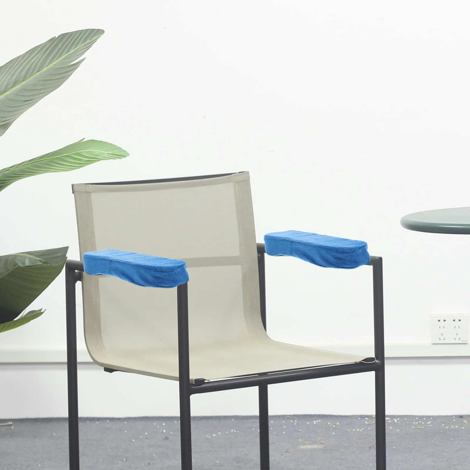 

2Pcs Office Chair Armrest Cushion Soft Support Pad for Elbow Relief Fits Gaming Wheelchair Chairs Non-Slip Elastic Band