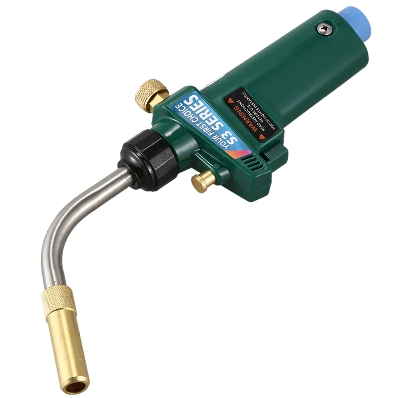 Braze Welding Torch Mapp Propane Gas Torch Self Ignition W Trigger Style Cga600 Heating Solder Burner