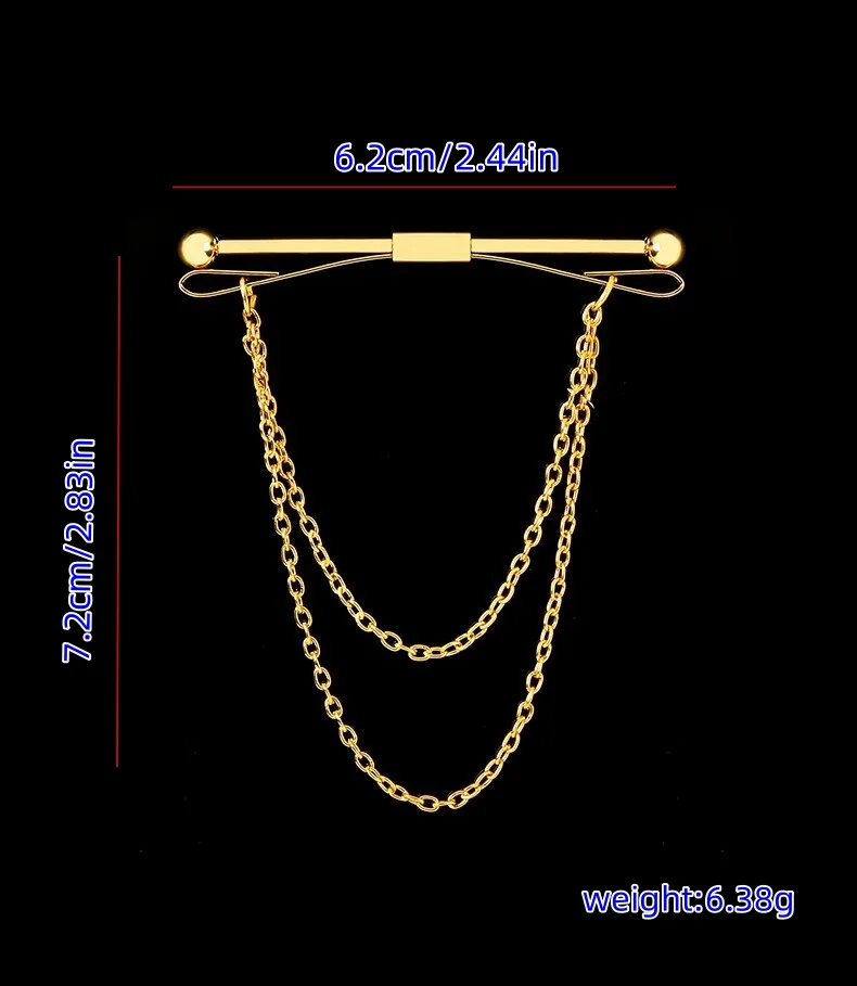 Simple UR Broche, Argent, Pistolet, Noir, Ceinture, Chaîne, Chemise, UR Brace, Retenue, UR Angle réinitialisation, UR Angle Needle