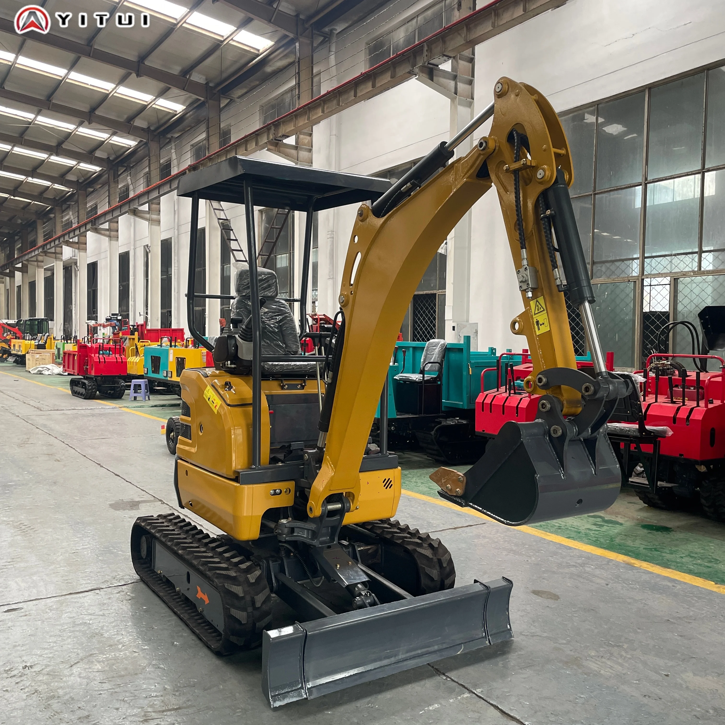 

Hot 2-Ton Mini Excavator Can Be Equipped With A Closed Cab And Supports Customized Rapid Delivery Of Mini Excavator