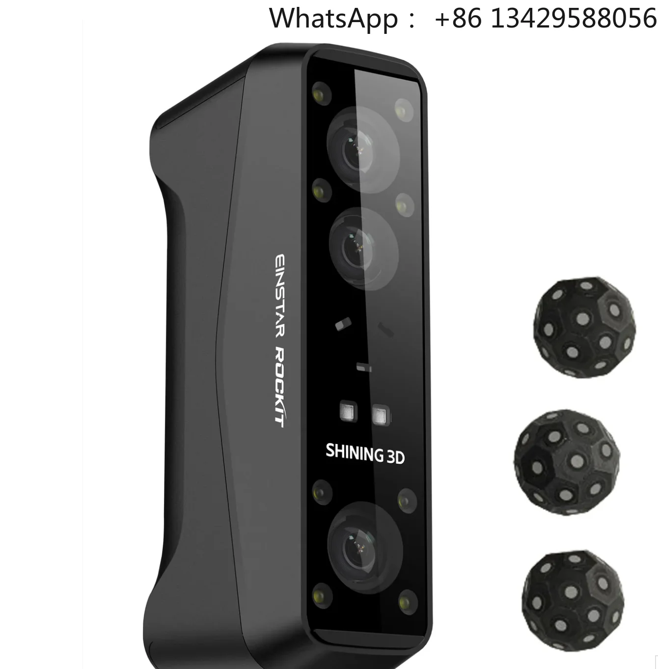 SHINING 3D EINSTAR Rockit Wireless Pocket Handheld Scanner New 1 Year Warranty USB/WiFi Blue+Lasers Infrared VCSEL PLA