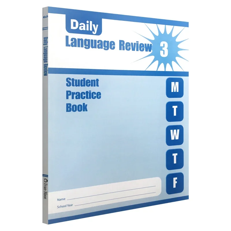

Evan-Moor Daily Language Review Grade 3 SE Workbook,aged 7 8 9 10, English book 9781596730618