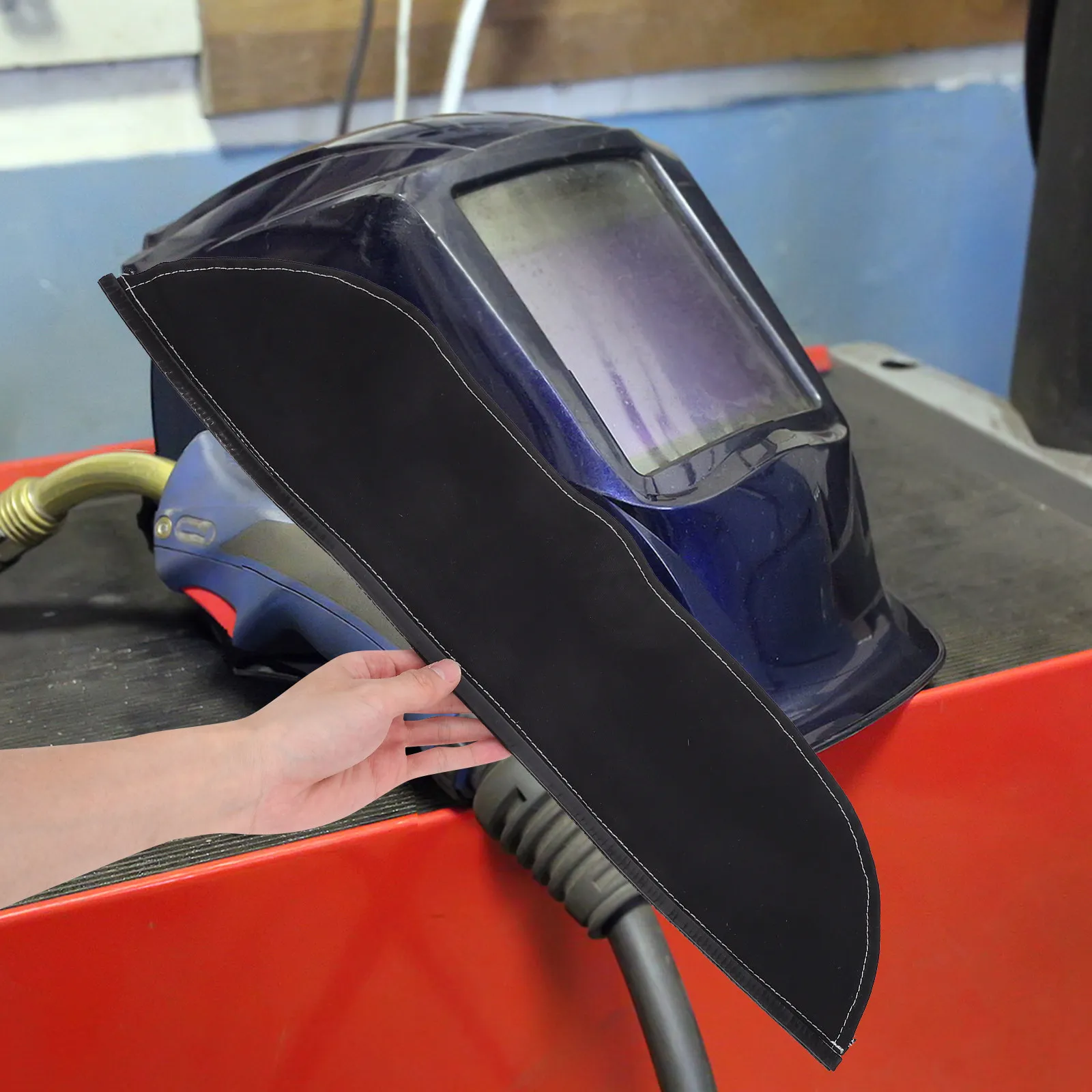Universal Welding Neck Cover Extended Protection Guard for Welding Full Coverage Heavy Duty Safety Accessory Comfortable