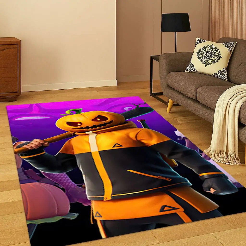 ثلاثية الأبعاد F-Fortnite لعبة الكرتون السجاد البساط لغرفة النوم غرفة المعيشة أريكة ممسحة ديكور المنزل ، أطفال منطقة اللعب البساط عدم الانزلاق هدية الكريسماس #6