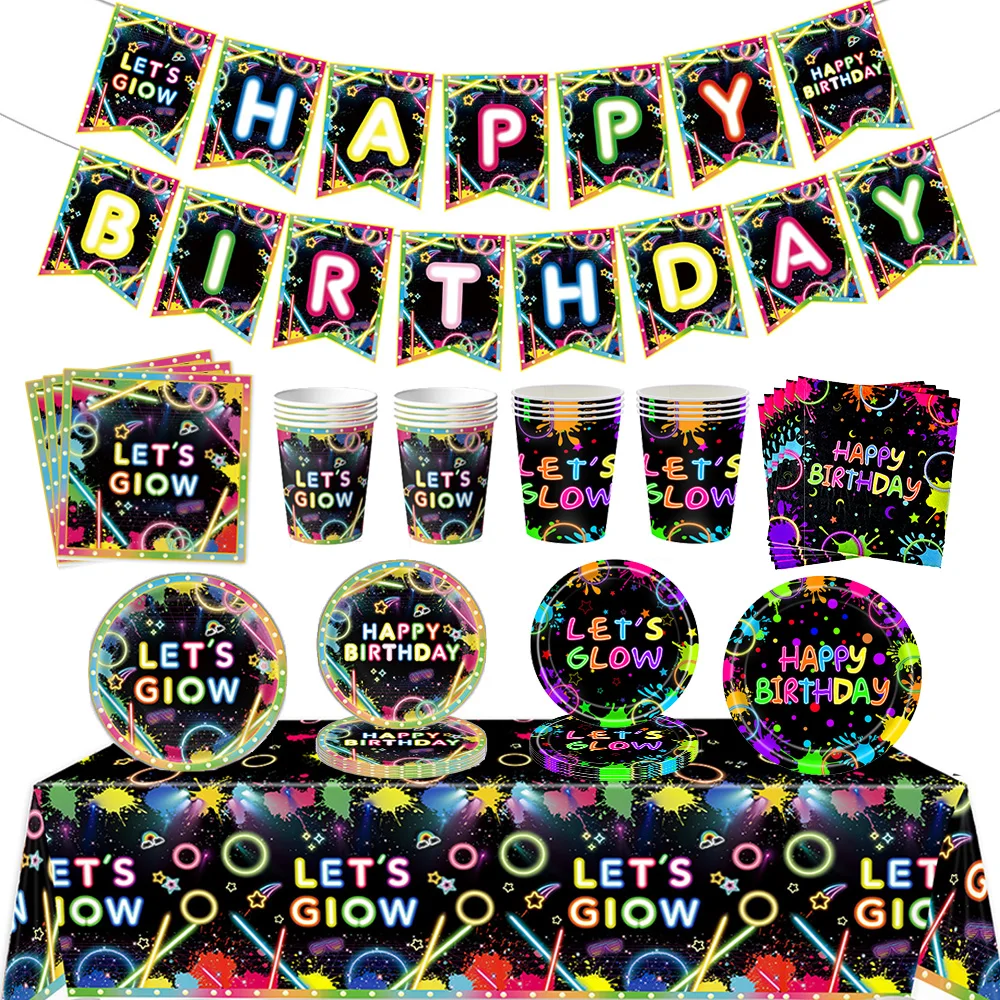 Glow Party Disposab… - image