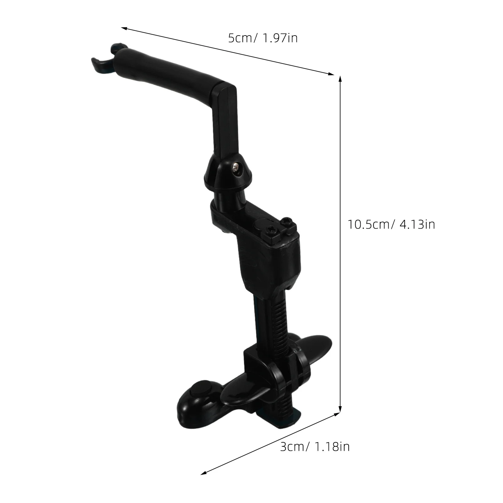 Adjustable Violin Microphone Clip Nonslip Instrument Clamp Secure Fixing Holder Mount for Violinists Performance Practice Audio