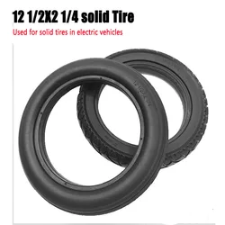 12 Inch Accessories Hot Sale Replacement Tire High Quality 12 1/2X2 1/4 solid Tyre Non-inflatable Practical Rubber