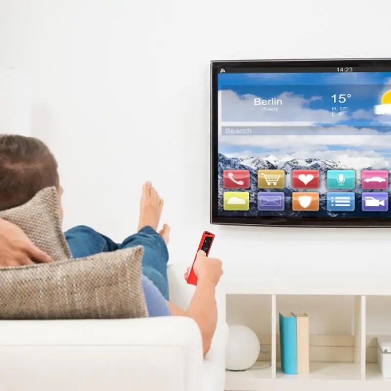 Anti Slip Silicone Estojo de Controle Remoto, Capa Protetora Impermeável e Dustproof, Resistente a Queda, TV Pro, 4K HDR