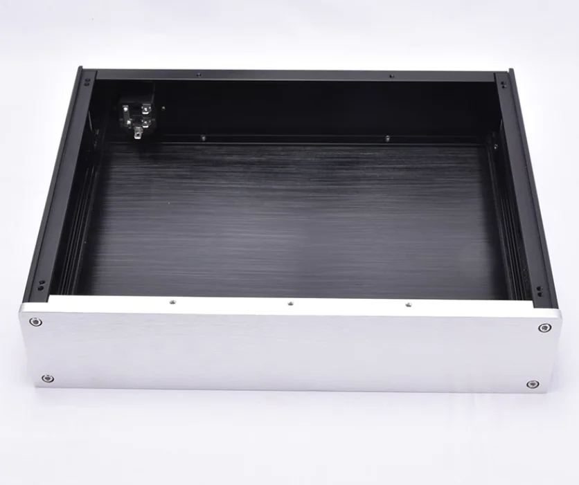 3207 All aluminum amplifier chassis / Preamplifier case / AMP Enclosure DIY box (320 *70*248mm)