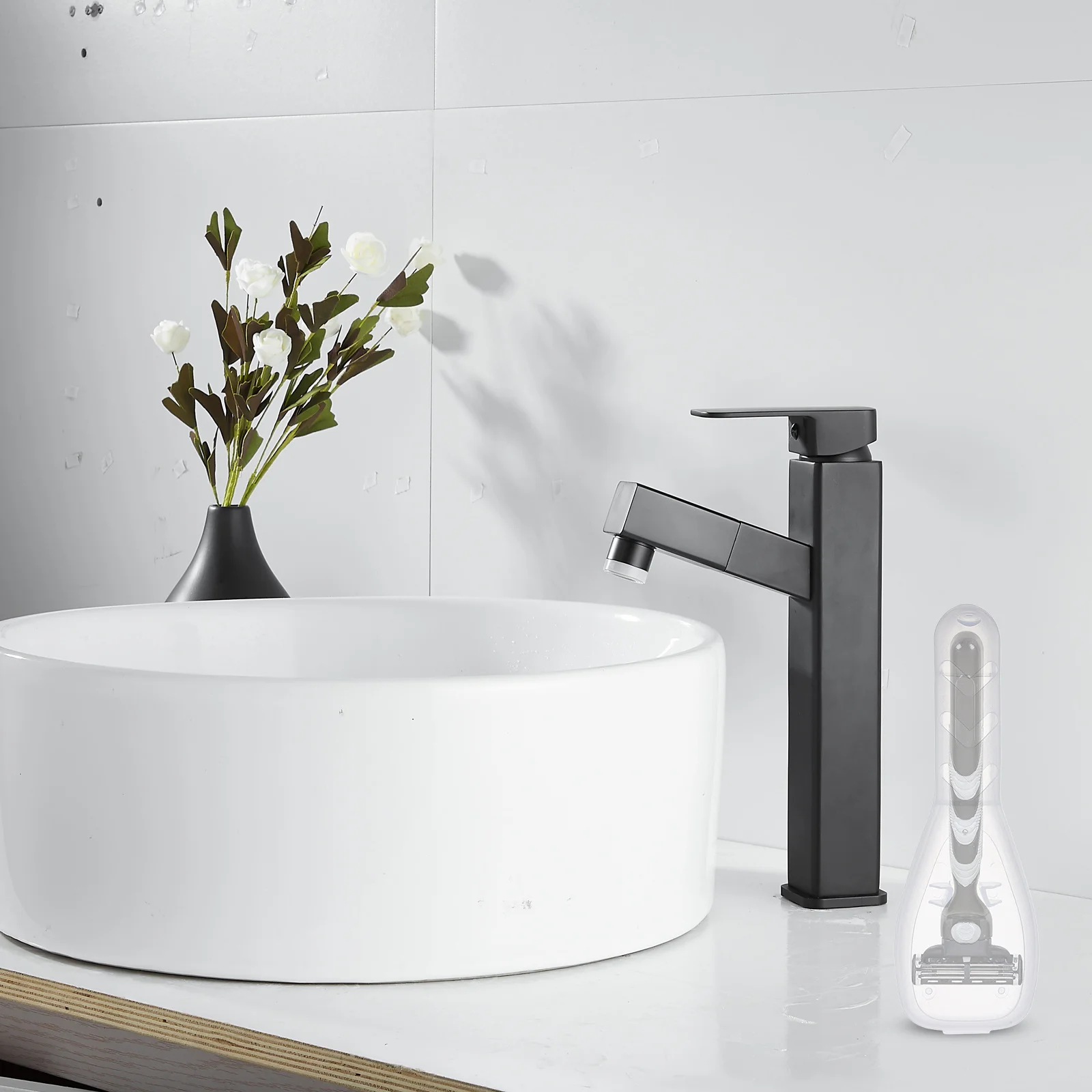 2Pcs Portable Razor Case Transparent Hair Shaving Storage Box Organizer for Travel Barber Tools Protection Shavers Case