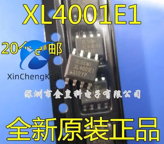 

20pcs original new XL4001 XL4001E1 LED power supply step-down DC/DC SOP8