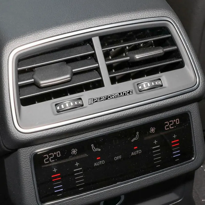 Pegatina de estilo de rendimiento Interior de coche, calcomanías de altavoz de Audio para BMW Serie 3 5, E46, E60, E90, E39, E87, F10, F22, F90, X3,