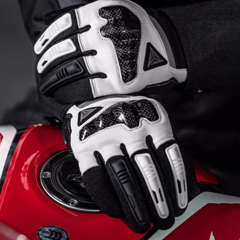 

MOTOWOLF Outdoor Full Finger Racing Sports Gloves Windproof & Abrasion Resistant All-Weather Motorcycle Gear Luvas for Men/Women