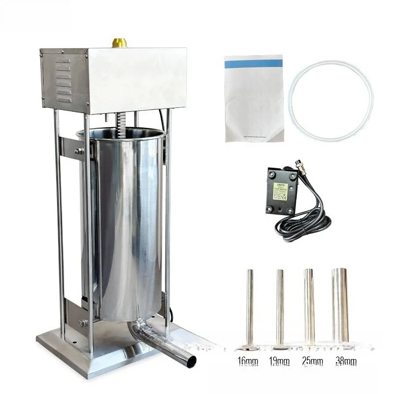 

Commercial 304 stainless steel vacuum sausage filling machine, fully automatic pedal sausage filling machine