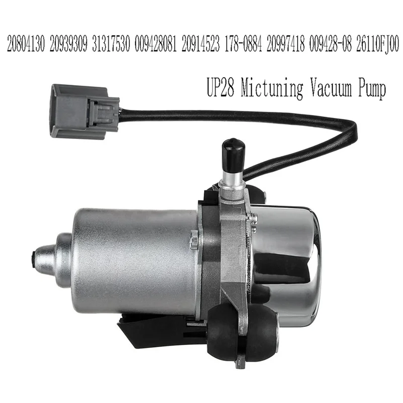 

Practical Mictuning Vacuum Pump 12V UP28 Vacuum Pump Power Brake Booster Auxiliary Assembly