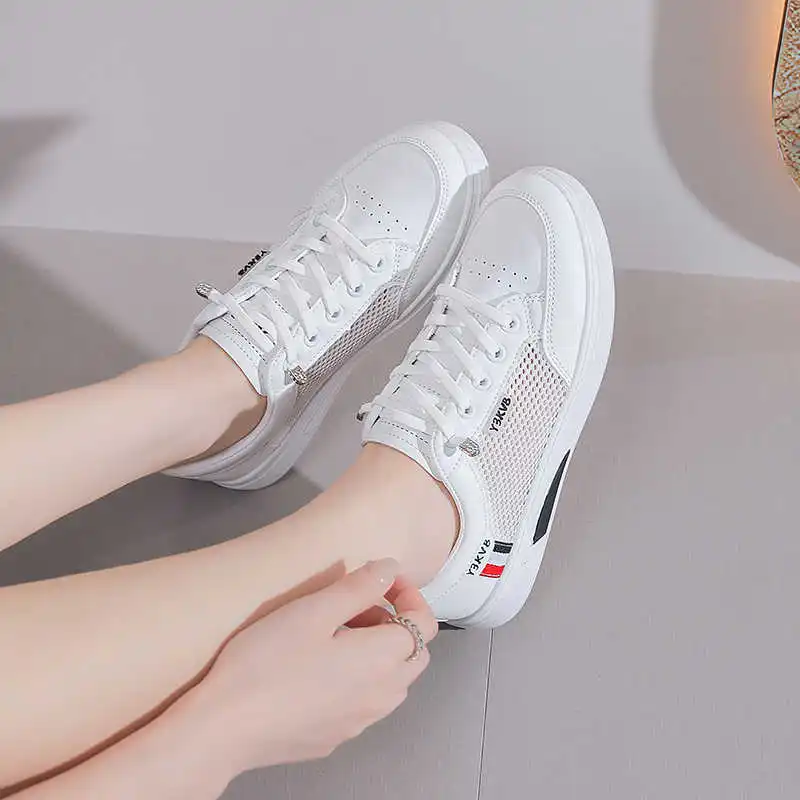 

High Sole Outdoor Running Shoes For Women Basketball Original Female Tennis 35 Size Sneakers Sport Athletics Choes