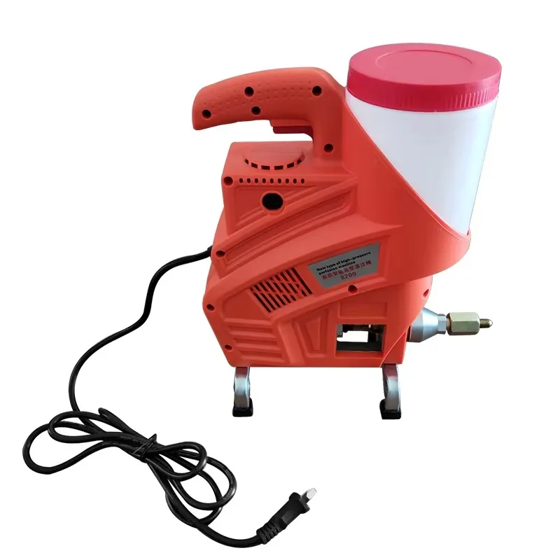 Rem Control High Pressure Grout Pump for Construction Materials - Remote Controlled Grouting Machine