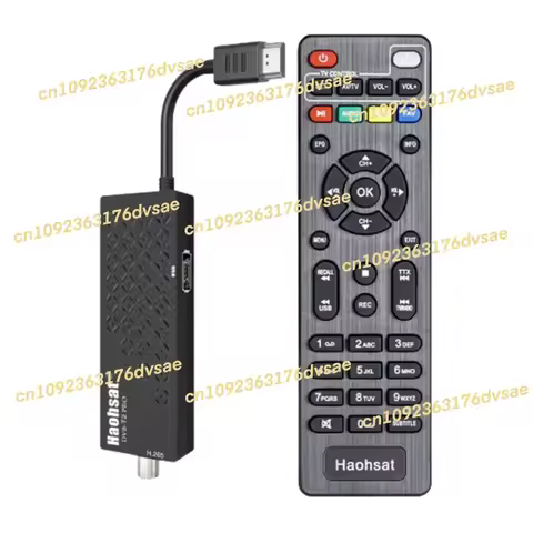 NEW Haohsat DVB-T2Pro TV Stick 4K HEVC DVB Digital Terrestrial Decoder DVB T2 TV HD Tuner H.265 WIFI Set-Top Box DVB C T2 TV Sti