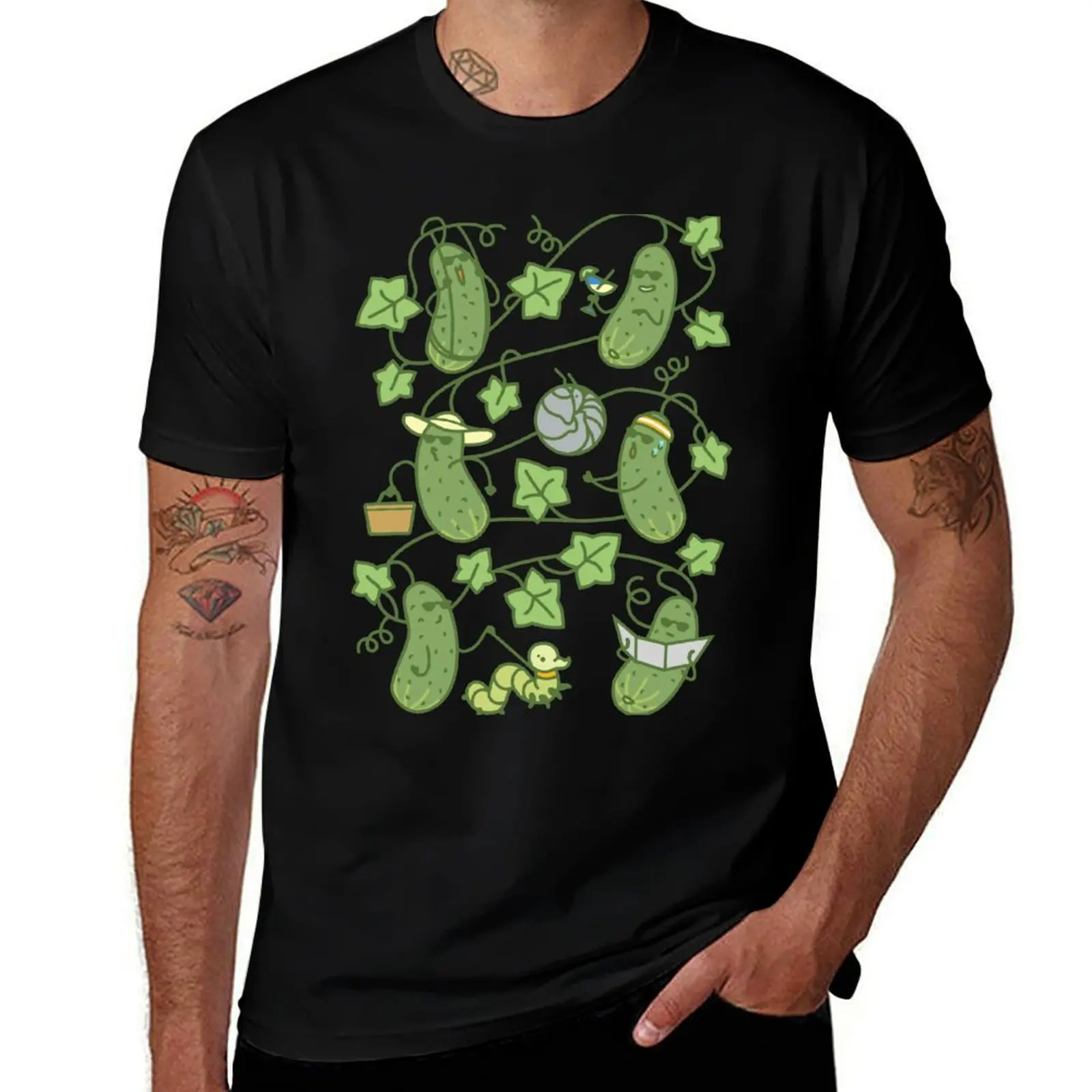 

t shirt man T-Shirt t cotton shirt luxury graphic man t man for Cucumber shirts Summer