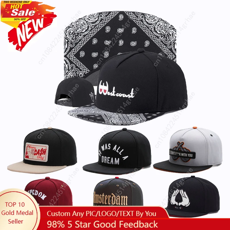 Unisex Brand CAP Wholesale and Retail Snapback Hat Men Women Adult Hip Hop Headwear Outdoor Casual Sun Baseball Cap Gorras Bone