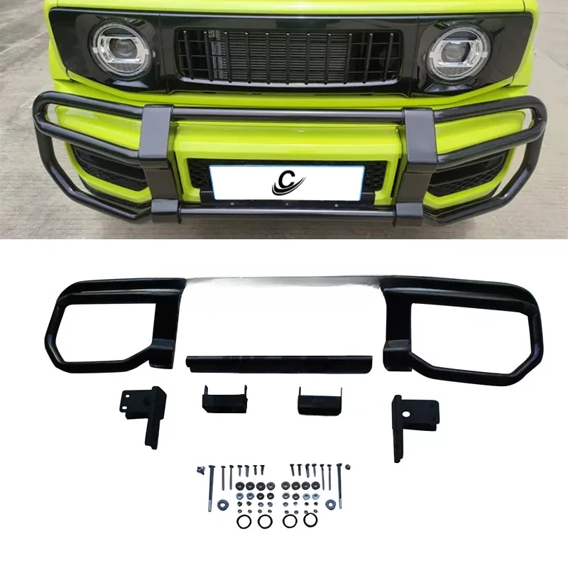 2018-2021year G63 Mini Style Front Bumper Guard For Suzuki Jimny JB74 Upgrade Facelift Car Part Front Bumper