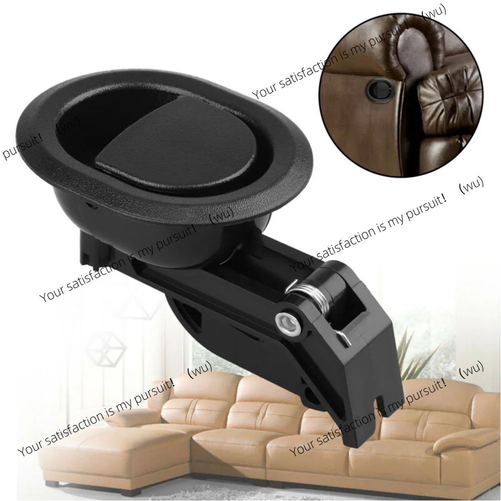 1pc Recliner Release Pull Handle Universal Couch Release Lever Replacement Parts Sofa Pull Handle Funiture Accessories Black