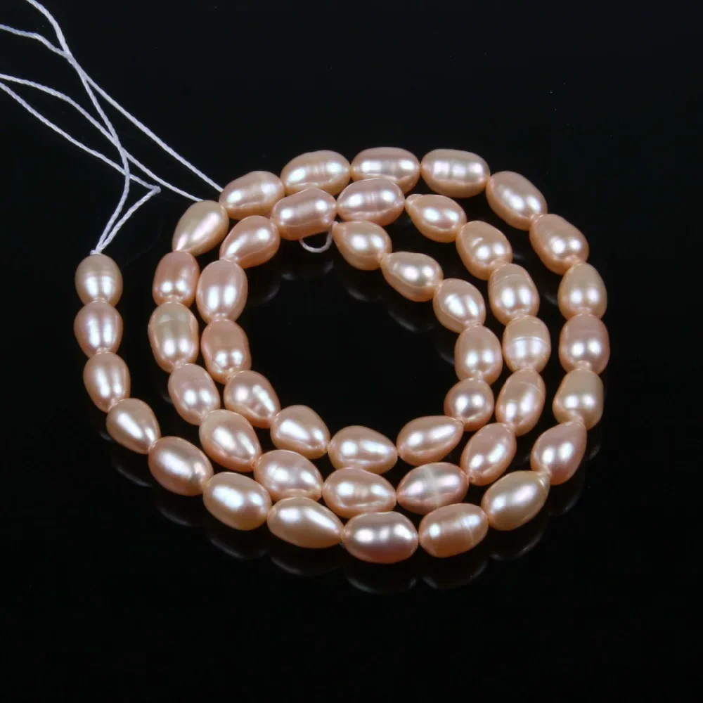 Natural Freshwater Pearl Beads High Quality AA 36cm Punch Loose Beads for DIY Women Choker Necklace Bracelet Jewelry Making