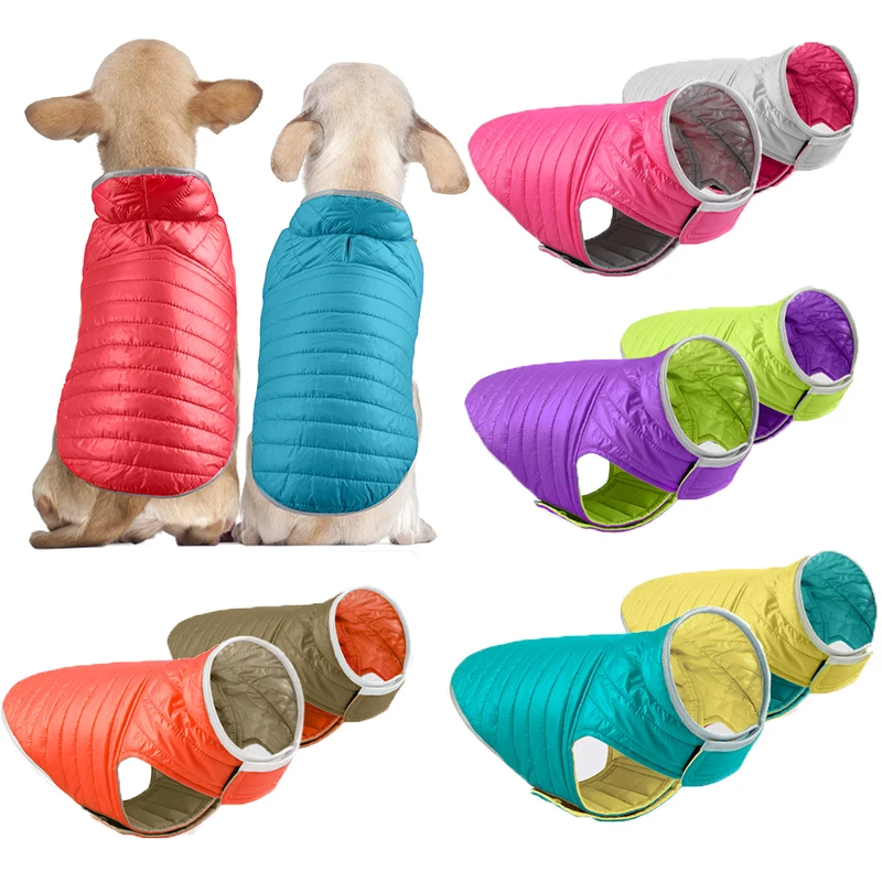 Warm Chihuahua Clothing Jacket Dog Winter Jacket for York Small Large Dog & Puppy Winter Bulldog Clothes Dog Coat Pet Clothes