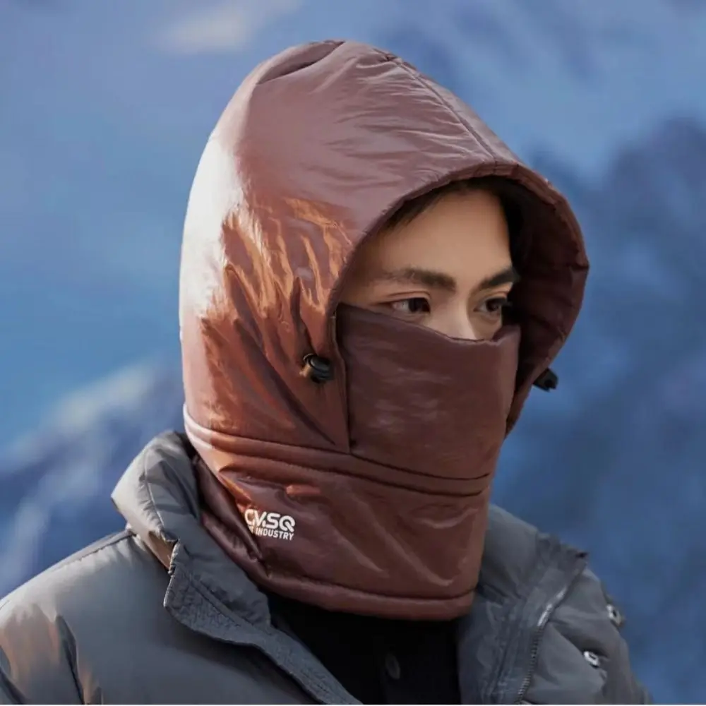 Hot Down Katoen Winter Warme Muts\ Warme Unisex Pullover Cap Waterdichte Nekwarmer Waterdichte Wintermuts Winter